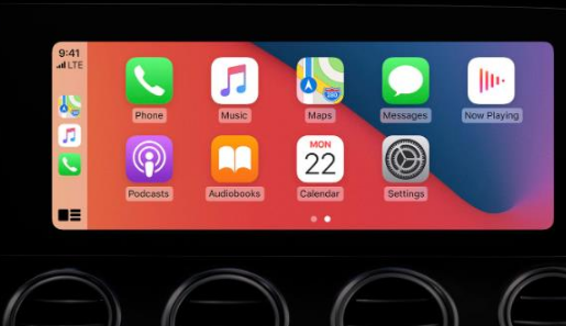 朝阳apple维修网点分享如何将iPhone连接到CarPlay 