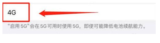 朝阳苹果13维修分享iPhone 13恒定4G设置方法 